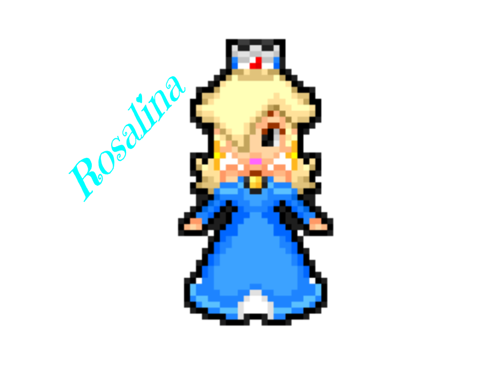 pic Rosalina And Luma Pixel Art rosalina pixel art that i made by