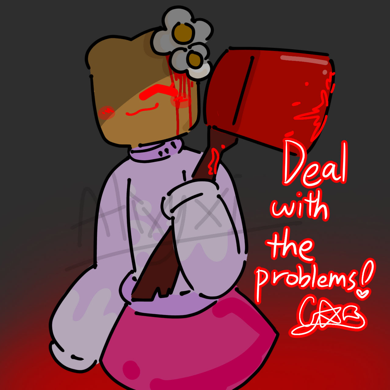 Weird core oc.. by AlixiyxiArt on DeviantArt