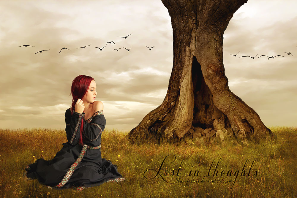 Lost in thoughts. by Tusojosmil