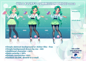 Commissions 2023 WILD FLUFF by Wild-Fluff