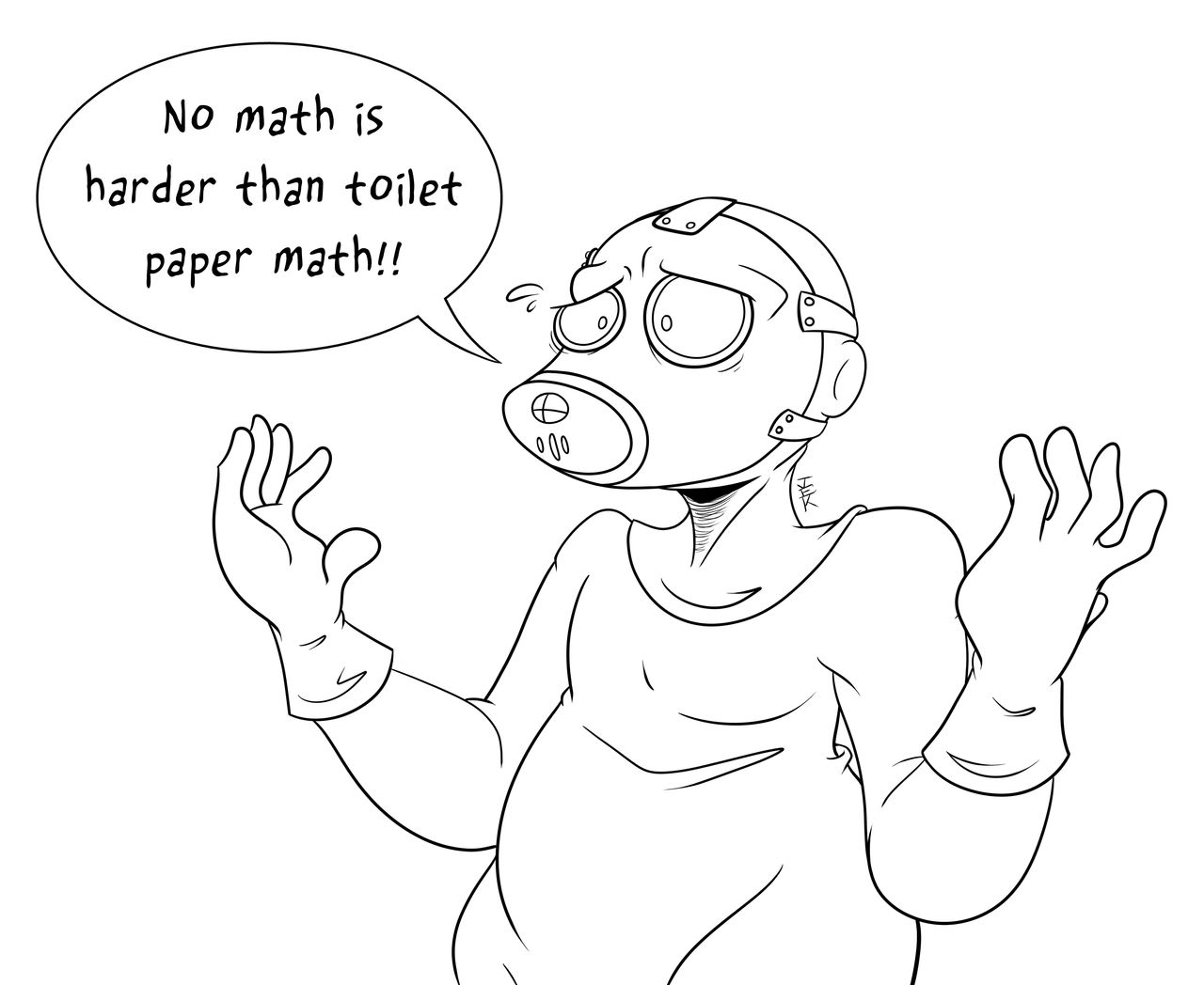 Toilet paper math by JimmyKult on DeviantArt