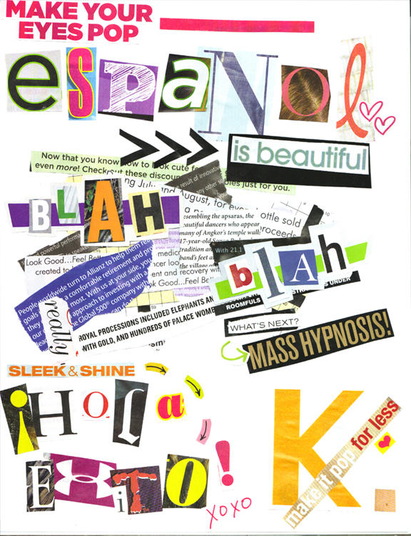 Spanish Collage by fauxan on DeviantArt