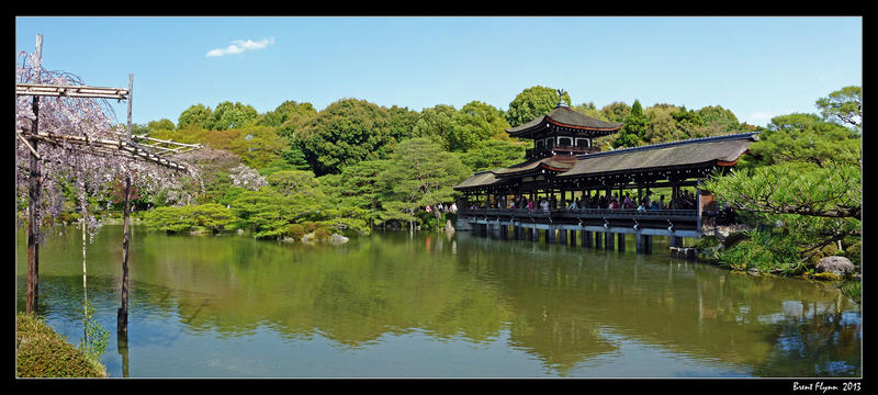 Heian Shrine Bridge 01