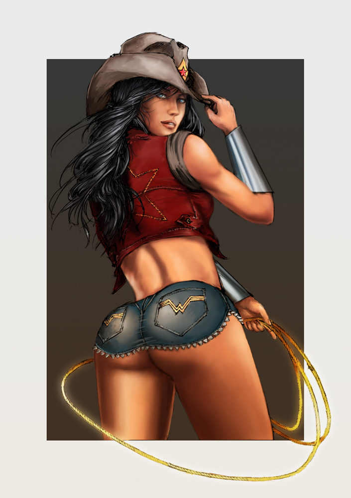 Cartoon Art Pin Up Cowgirls - Amazon cowgirl by yamaorce on deviantart. 