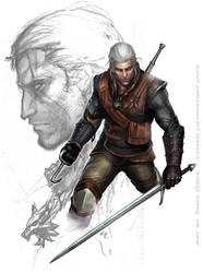 The Witcher 2-Geralt