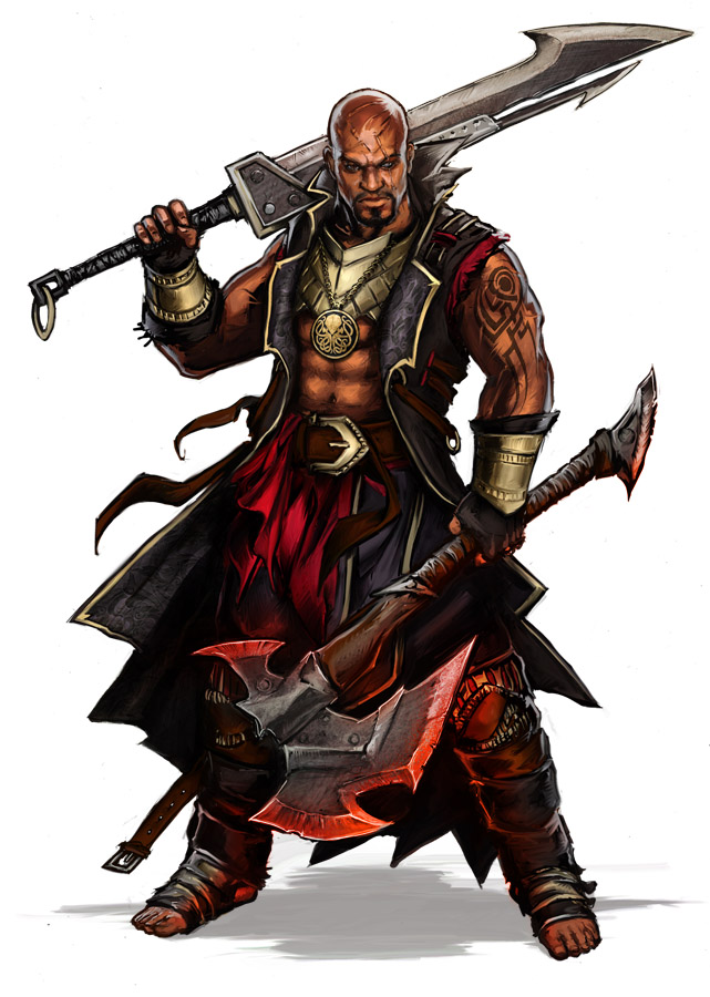 Barbarian Comm By YamaOrce On DeviantArt barbarian-comm-by-yamaorce-on-deviantart