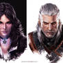 The Witcher portraits