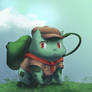 Bulbasaur escoteiro.