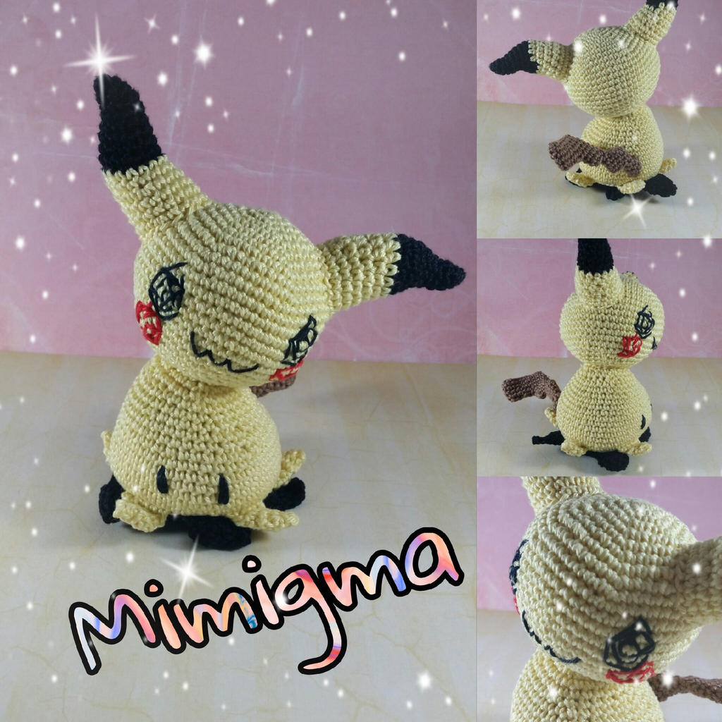 Mimigma Mimikyu Mimigma Amigurumi by UnicateDE on DeviantArt