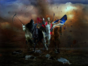 Four Horsemen of the Apocalypse by Digitiel