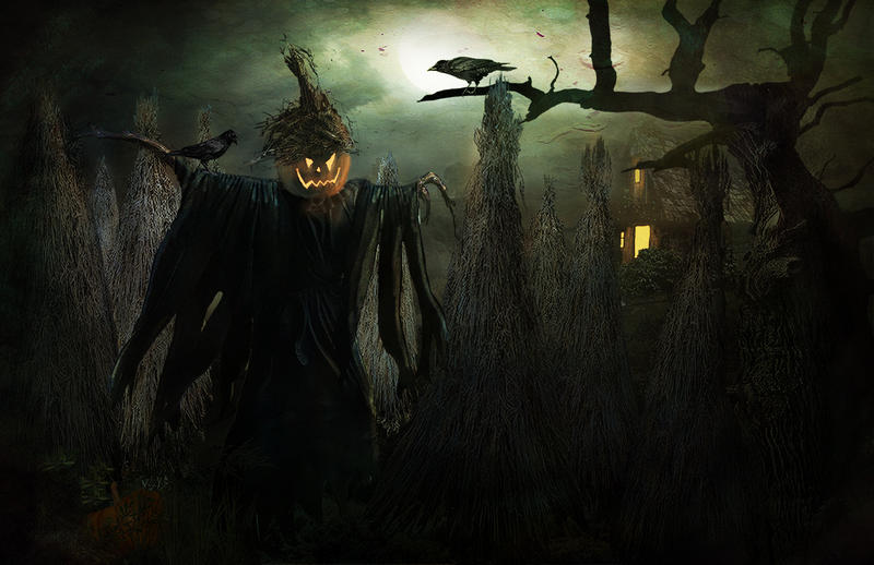 Halloween Scarecrow by Digitiel