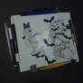 Disney Sketches Pencil Daisy and Mickey Pumpkins Halloween
