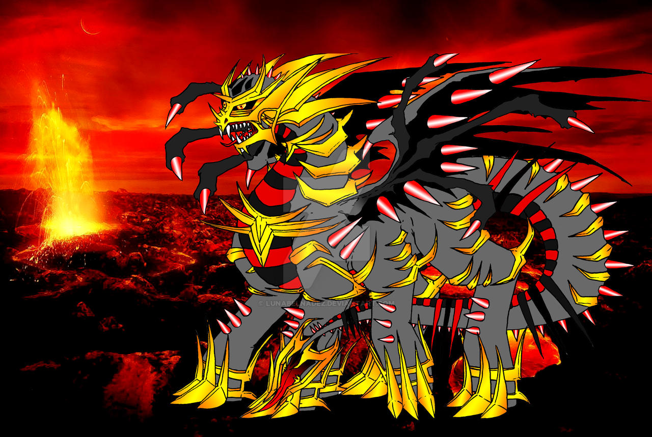 Pokemon inspired Digimon: Ghirantaramon
