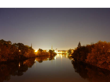 Night time Cambridge Ontario