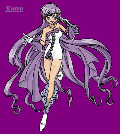 Karen Purple Mermaid By Paramourphoenix On Deviantart