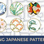 13 PNG Japanese Pattern (Wa and Ainu)