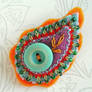 Paisley Brooch