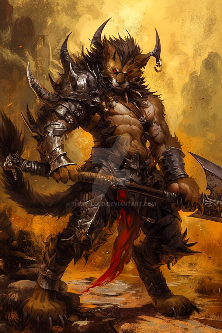 Charr Transformation Charr Male by TheDMLord on DeviantArt