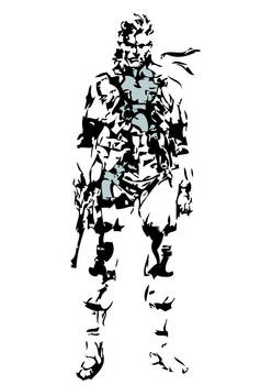 Solid Snake Art