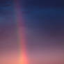 rainbow sunset