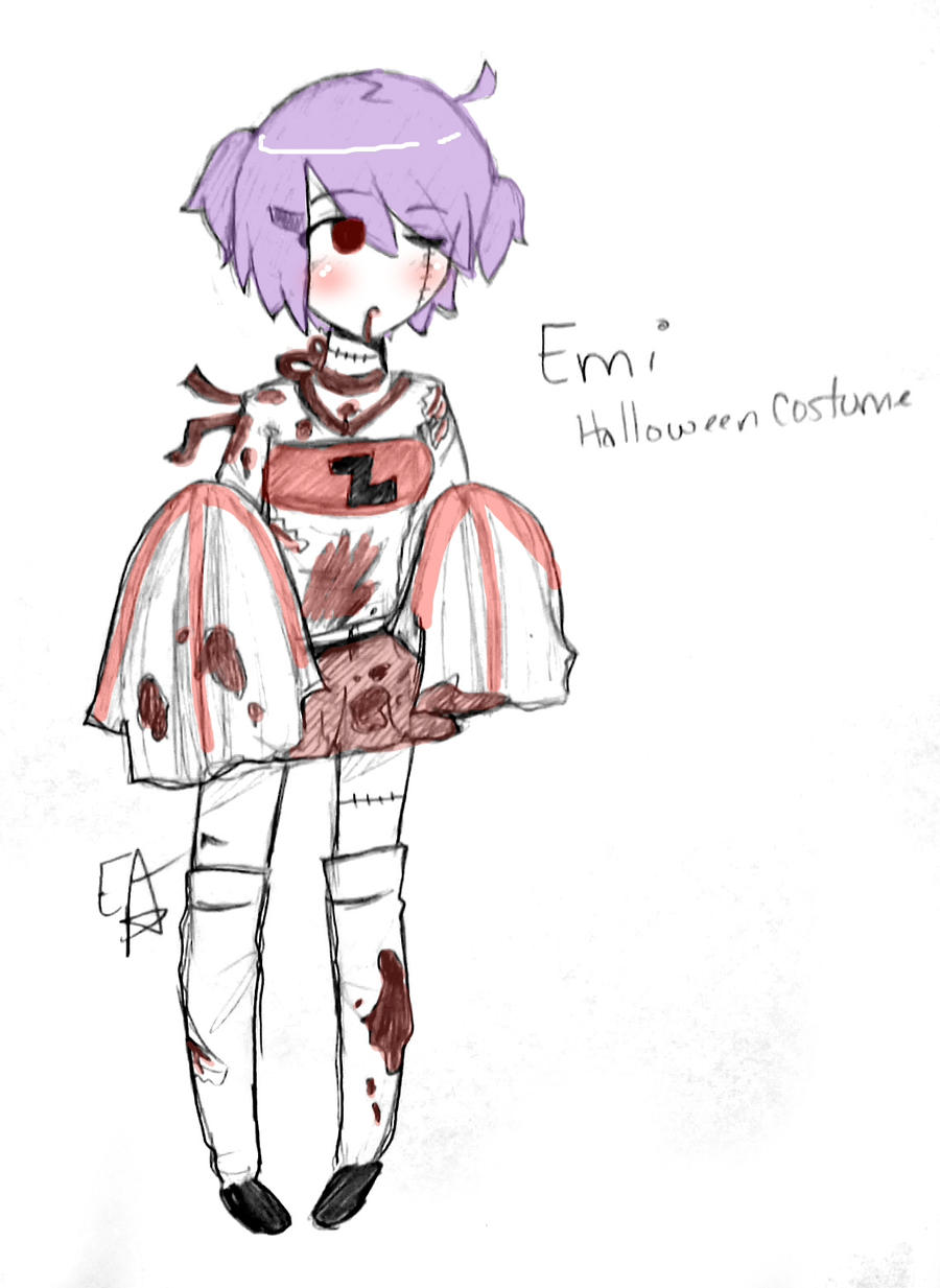 Zombie cheerleader Emi