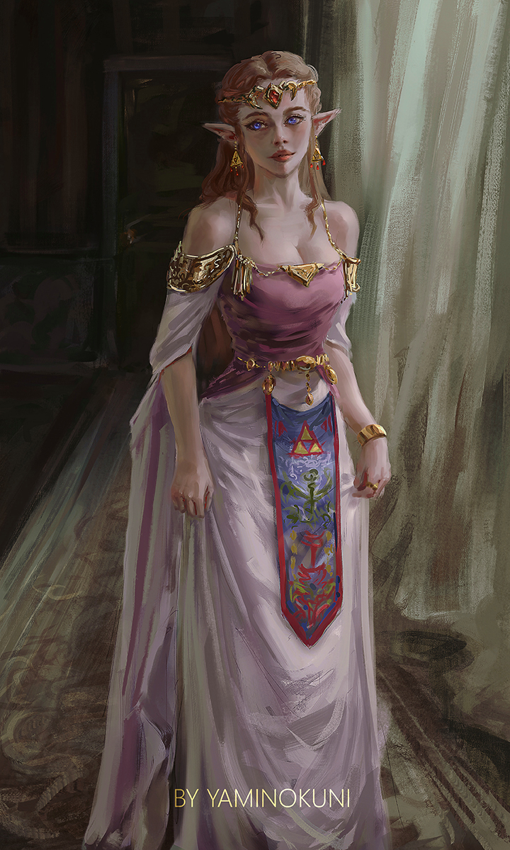 Princess Zelda - Ocarina of Time by Zelamaart on DeviantArt