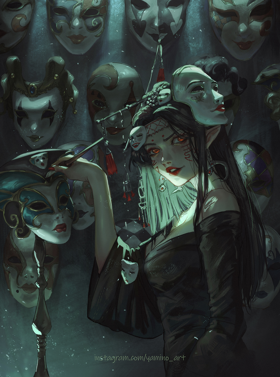 Living Mask Deviantart The Mask Maker by yaminokuni on DeviantArt