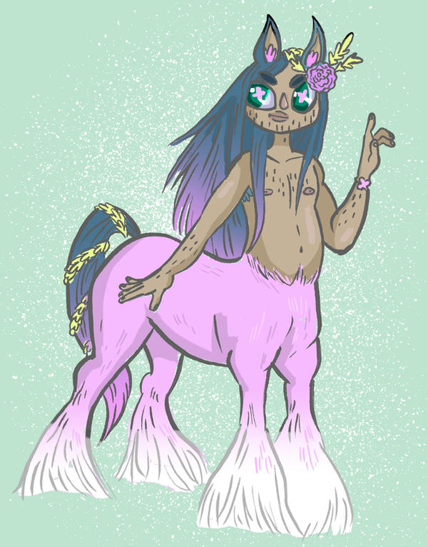 Centaur Getting Pretty Pretty Pretty Centaur by LilUFO on DeviantArt
