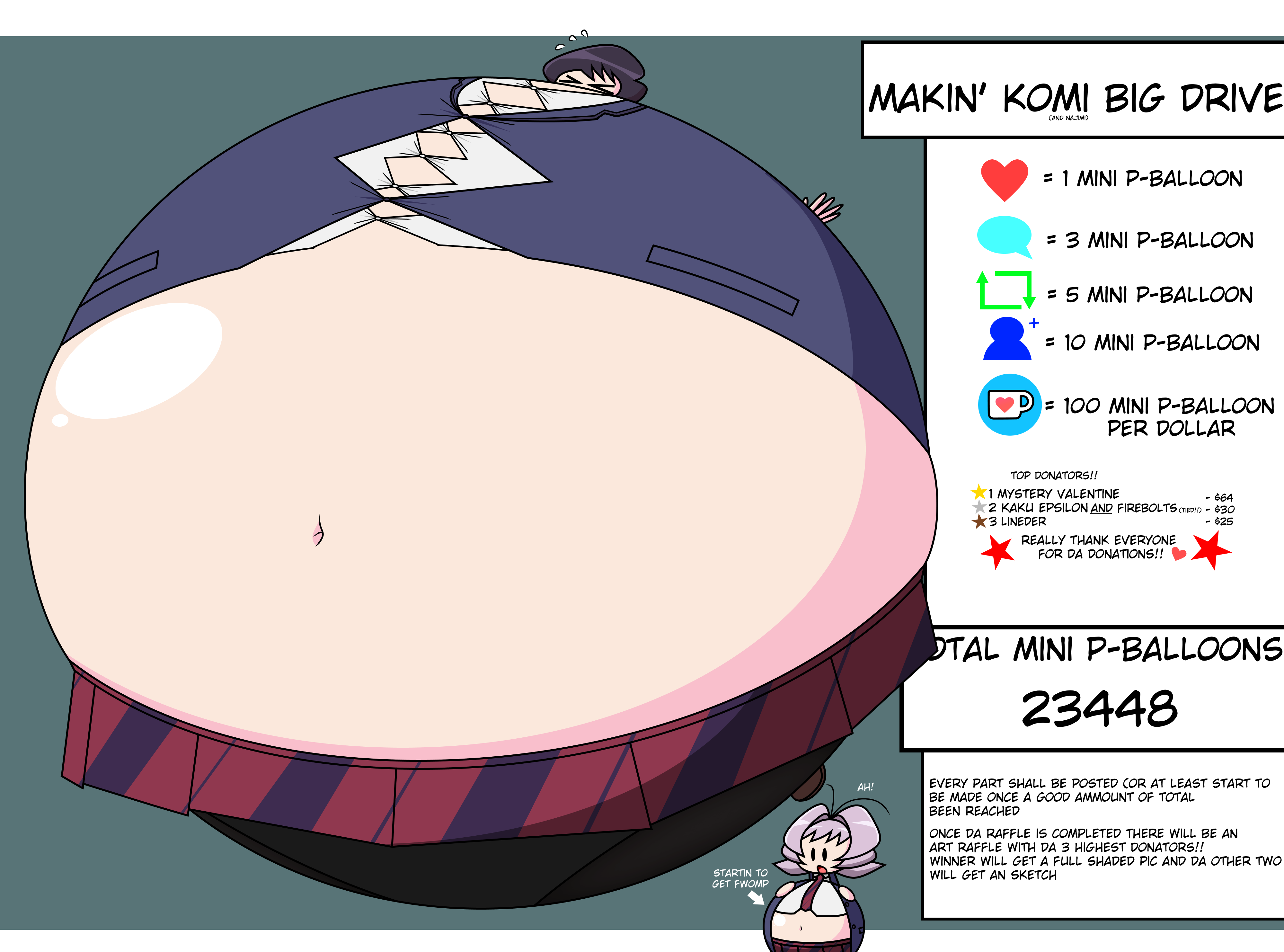 blueberry inflation komi｜TikTok Search