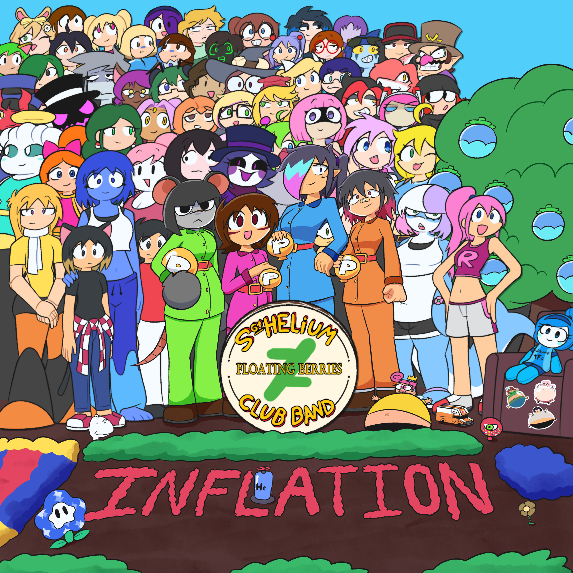 Navsaka Sgt helium floating berries club band by NavSaka on DeviantArt