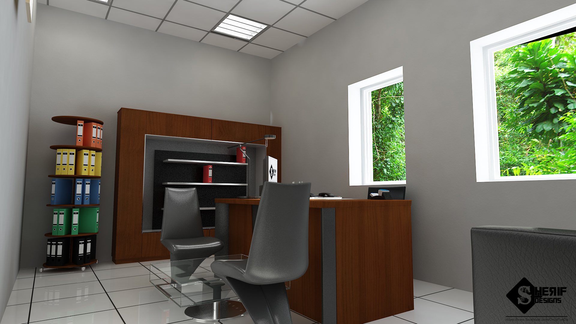 Modern Simple Office Interior1