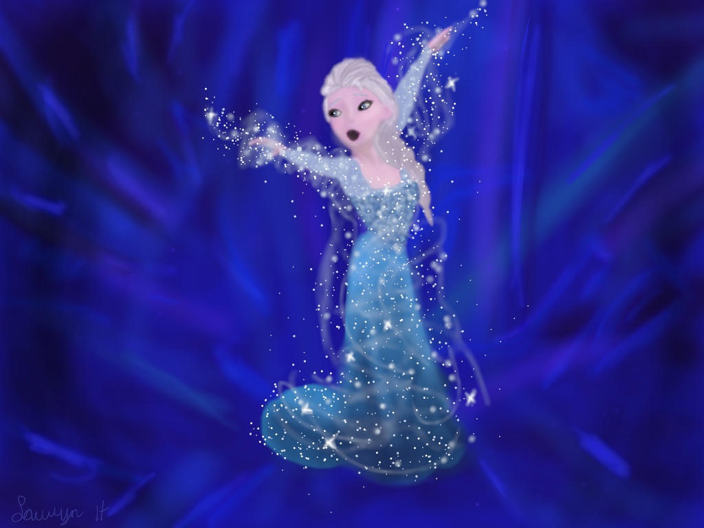 Elsa Dress Transformation by LahArts on DeviantArt