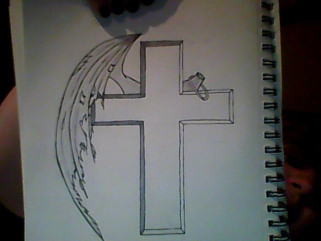 Cross with Tattered wing and Halo Tattoo by Darc-Kaze-the-Kitten on DeviantArt Cross with Tattered wing and Halo Tattoo by Darc-Kaze-the-Kitten on DeviantArt