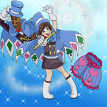 Magical Girl Trucy Wright by yoshimarsart