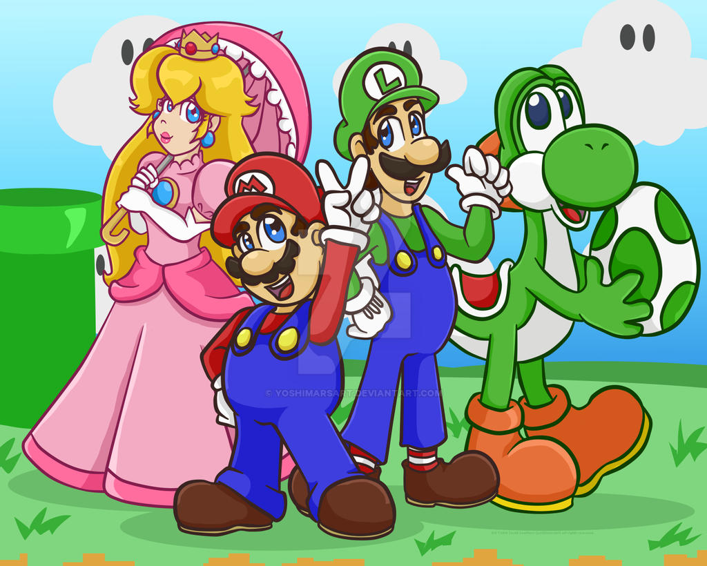 Nintendo Group by yoshimarsart on DeviantArt