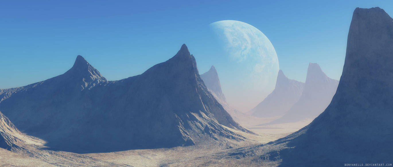 Clear Blue Sky by Bonvanello