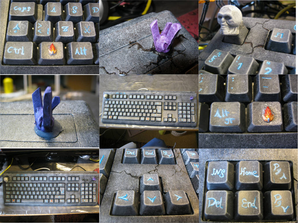 Computer Keys Magic Magical Keyboard by RoyalPony on DeviantArt