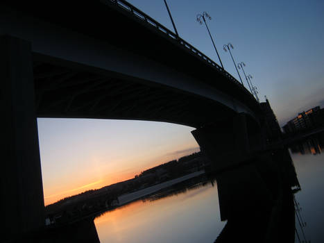 Sunset bridge