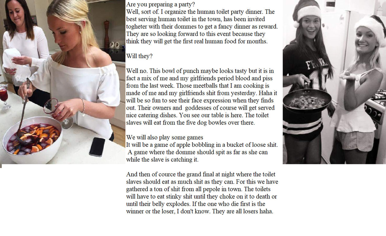 Toilet slave Caption Human toilet party by nerpolli on DeviantArt