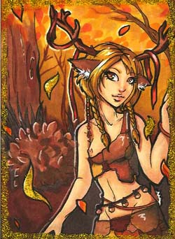 ACEO 124: Autumn