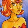 Bookmark 4: Flame Princess