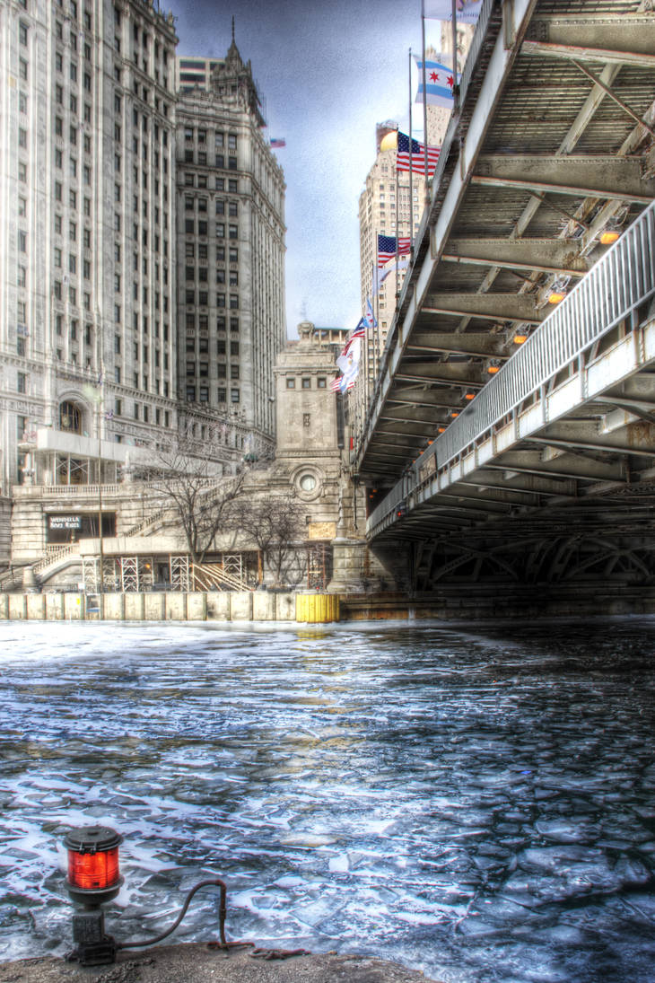 Chicago Ricer Frozen Frozen Chicago River IIIa by spudart on DeviantArt
