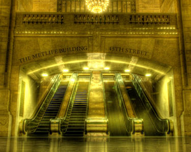 Grand Central escalator