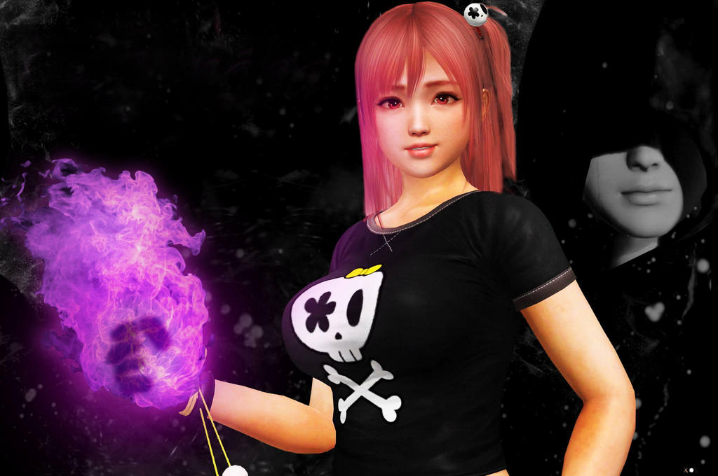 Purple Fire Honoka by drasticxx on DeviantArt