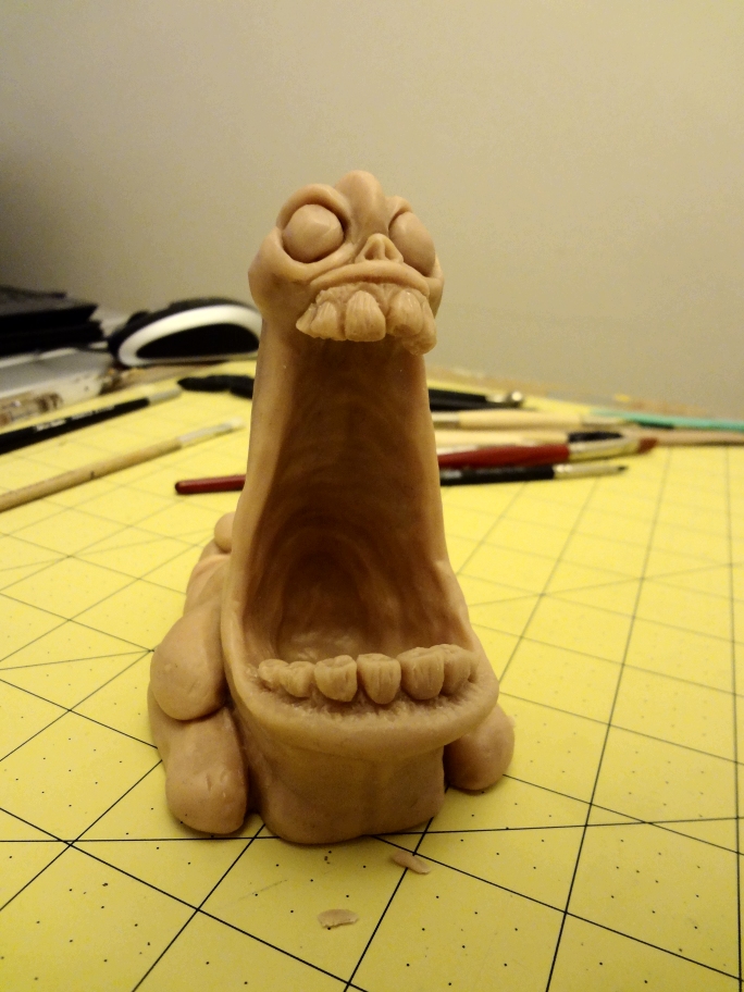 Ghostbusters Gooper Ghost Sludge Bucket WIP 2