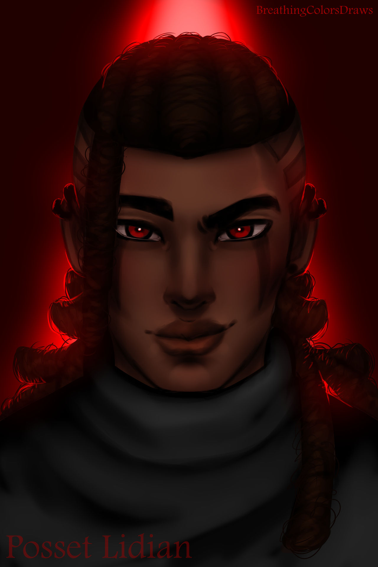 Poss Portrait by BreathingColorsDraws on DeviantArt