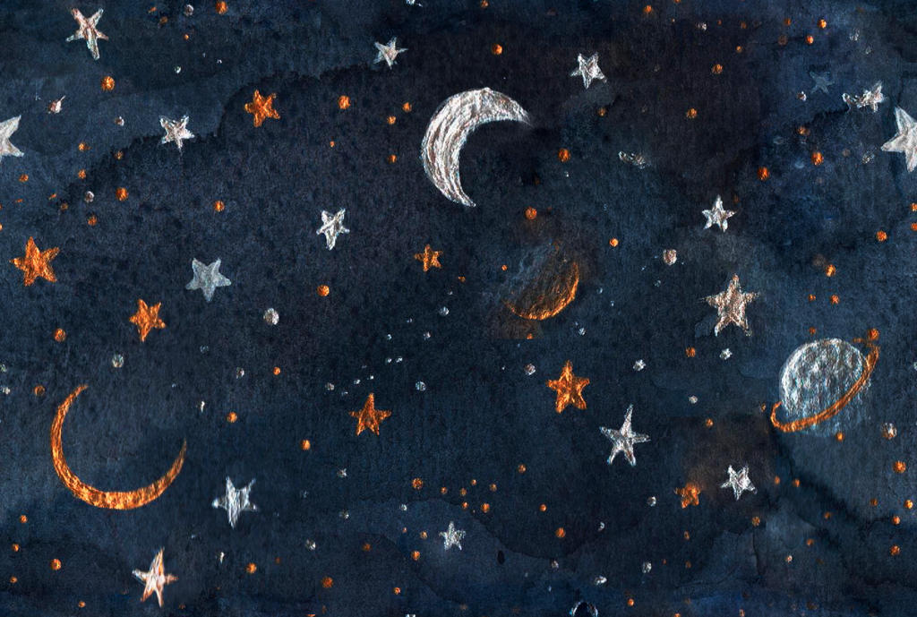 Magic stars seamless pattern by LisaRutherfordium on DeviantArt