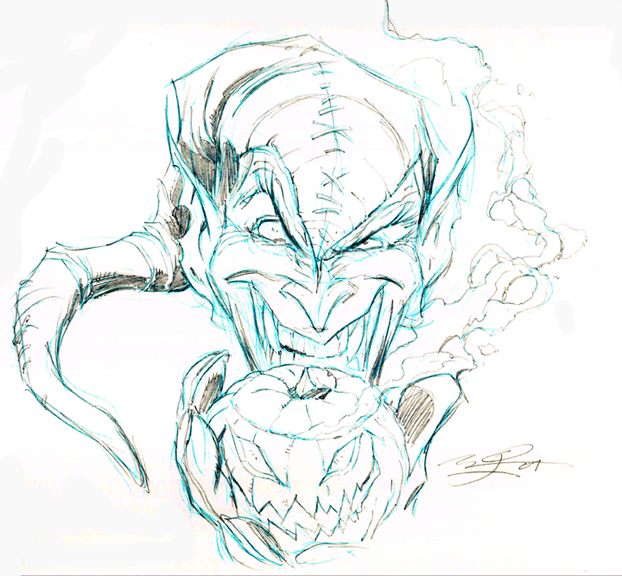 Green Goblin Sketch