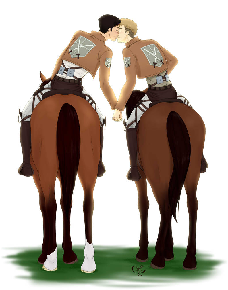 JeanMarco Horseback Kiss