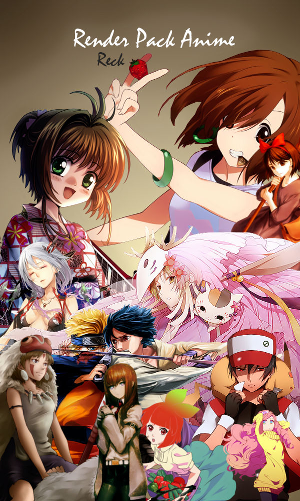 Render Pack Anime by Reck27 on DeviantArt